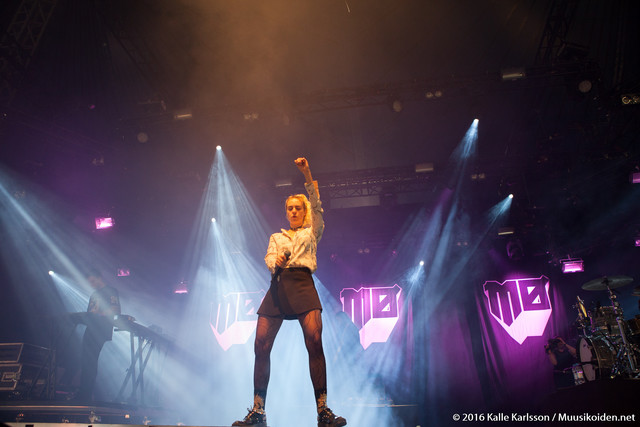 MØ | MØ Ruisrockissa 2016  Kuvat © Kalle Karlsson/Muusikoiden.net